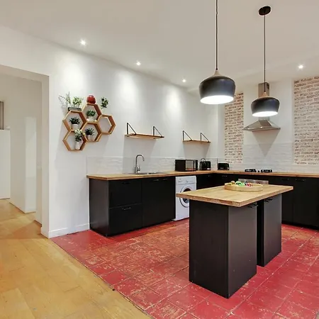 公寓 Cmg - Buttes Chaumont 10P/3Br 巴黎